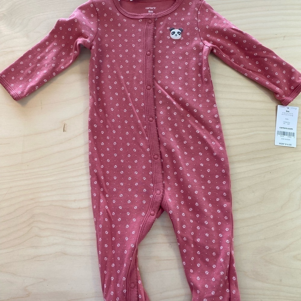 Carter’s Baby Sleeper Size 9 Months (BK) - Picture 8 of 10